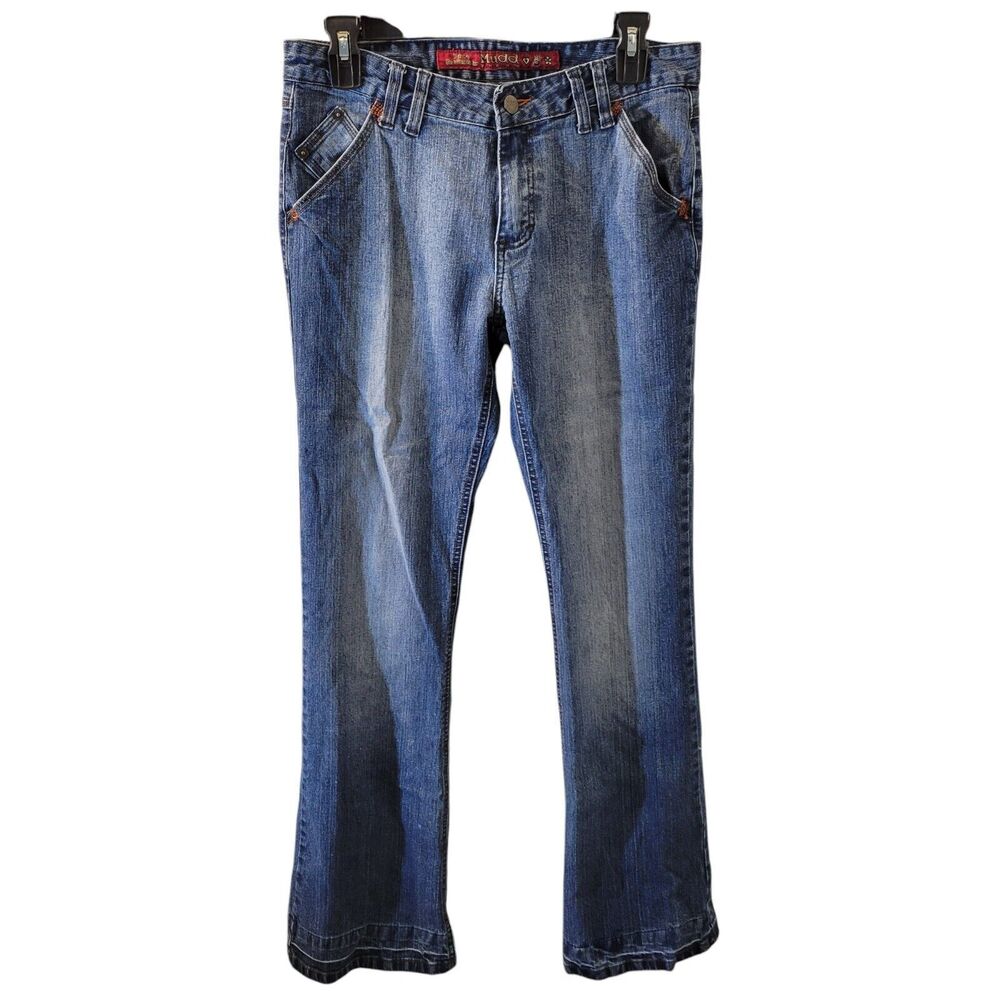 Mudd Womens Size 7 Blue Solid Jeans